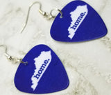 Kentucky State Home Guitar Pick Earrings