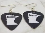 Minnesota State Home Guitar Pick Earrings