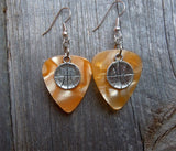 CLEARANCE Large Basketball Charm Guitar Pick Earrings - Pick Your Color