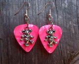 CLEARANCE Dancing Bear Guitar Pick Earrings - Pick Your Color