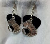 CLEARANCE Modern Camera Guitar Pick Earrings - Pick Your Color