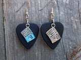 CLEARANCE Royal Flush Poker Hand Charm Guitar Pick Earrings - Pick Your Color