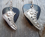 CLEARANCE Converse Sneaker Charms Guitar Pick Earrings - Pick Your Color