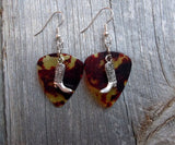 CLEARANCE Cowboy Boot Charm Guitar Pick Earrings - Pick Your Color