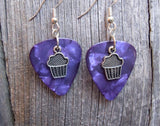 CLEARANCE Cupcake Guitar Pick Earrings - Pick Your Color