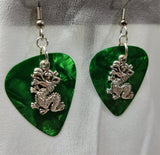 CLEARANCE Chinese Style Dragon Charm Guitar Pick Earrings - Pick Your Color