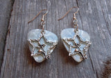 CLEARANCE Fairy in a Star Charm Guitar Pick Earrings - Pick Your Color