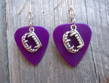 CLEARANCE Fang Charm Guitar Pick Earrings - Pick Your Color