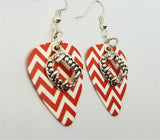 CLEARANCE Fang Charm Guitar Pick Earrings - Pick Your Color