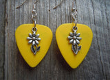 CLEARANCE Daisy Charm Guitar Pick Earrings - Pick Your Color