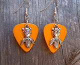 CLEARANCE Goldfish Charm Guitar Pick Earrings - Pick Your Color