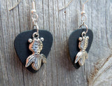 CLEARANCE Goldfish Charm Guitar Pick Earrings - Pick Your Color