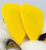 Yellow Guitar Pick Cufflinks