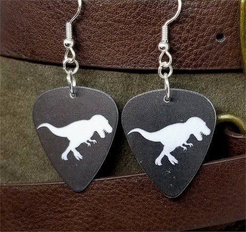 Tyrannosaurus Rex Guitar Pick Earrings