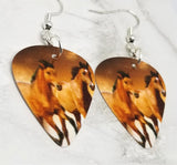 Two Horses Guitar Pick Earrings