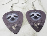 Sloth Guitar Pick Earrings