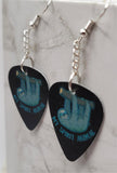 Sloth My Spirit Animal Dangling Guitar Pick Earrings