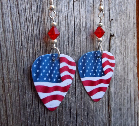 Stars and Stripes earrings Red White Blue American Flag earrings 4th of  July | eBay