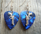 CLEARANCE Revolvers with Stars Guitar Pick Earrings - Pick Your Color