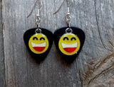 CLEARANCE Pick Your Emoji Charm Guitar Pick Earrings