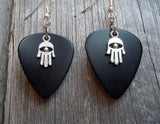 CLEARANCE Hamsa Hand Charms Guitar Pick Earrings - Pick Your Color