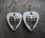 CLEARANCE Hot Air Balloon Charm Guitar Pick Earrings - Pick Your Color