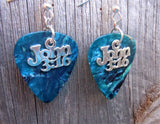 CLEARANCE John 3:16 Charm Guitar Pick Earrings - Pick Your Color