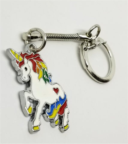 Unicorn Charm Keychain