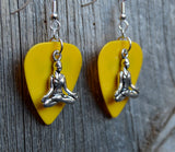 CLEARANCE Meditation Charm Guitar Pick Earrings - Pick Your Color