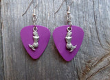 CLEARANCE Mermaid Charm Guitar Pick Earrings - Pick Your Color