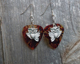 CLEARANCE Flying Owl Guitar Pick Earrings - Pick Your Color