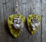 CLEARANCE Flying Owl Guitar Pick Earrings - Pick Your Color