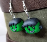 Frankenstein's Monster Polymer Clay Earrings