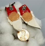 Santa Claus Polymer Clay Post Earrings