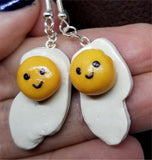 Fried Eggs Polymer Clay Dangle Earrings