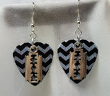 CLEARANCE Razor Blade Charm Guitar Pick Earrings - Pick Your Color