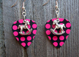 CLEARANCE Rocking Horse Charm Guitar Pick Earrings - Pick Your Color