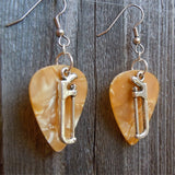 CLEARANCE Hacksaw Charm Guitar Pick Earrings - Pick Your Color