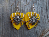CLEARANCE Large Spider Guitar Pick Earrings - Pick Your Color