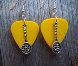 CLEARANCE Tennis Racket Charm Guitar Pick Earrings - Pick Your Color