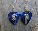 CLEARANCE Toucan Charm Guitar Pick Earrings - Pick Your Color