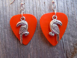 CLEARANCE Toucan Charm Guitar Pick Earrings - Pick Your Color