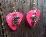 CLEARANCE Toucan Charm Guitar Pick Earrings - Pick Your Color