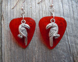 CLEARANCE Toucan Charm Guitar Pick Earrings - Pick Your Color