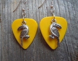 CLEARANCE Toucan Charm Guitar Pick Earrings - Pick Your Color