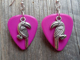 CLEARANCE Toucan Charm Guitar Pick Earrings - Pick Your Color