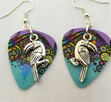 CLEARANCE Toucan Charm Guitar Pick Earrings - Pick Your Color