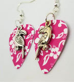 CLEARANCE Toucan Charm Guitar Pick Earrings - Pick Your Color