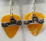 CLEARANCE Truck Charm Guitar Pick Earrings - Pick Your Color