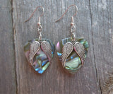CLEARANCE Set of Wings Charm Guitar Pick Earrings - Pick Your Color